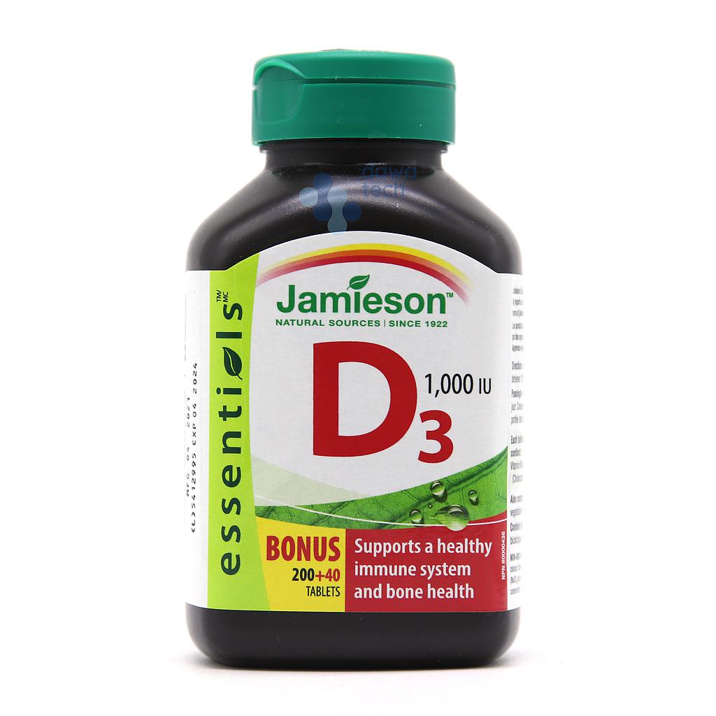 PO06772: Jami Vit D 1000 IU 240'S