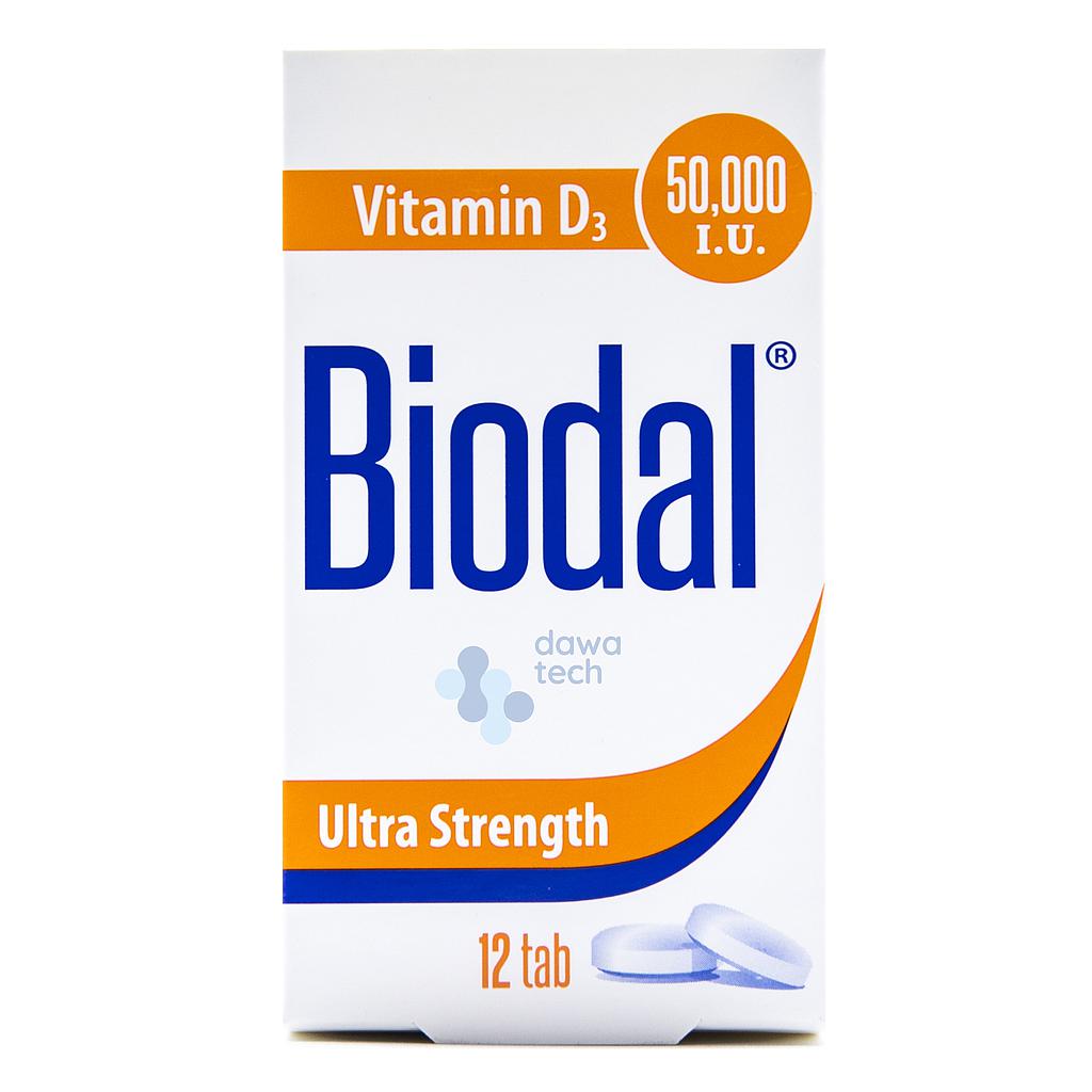 Biodal 50,000 I.U. 12 tabs