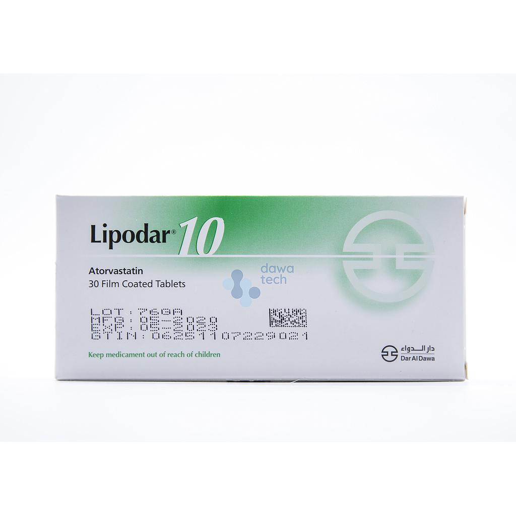 Lipodar 10 Tab 30