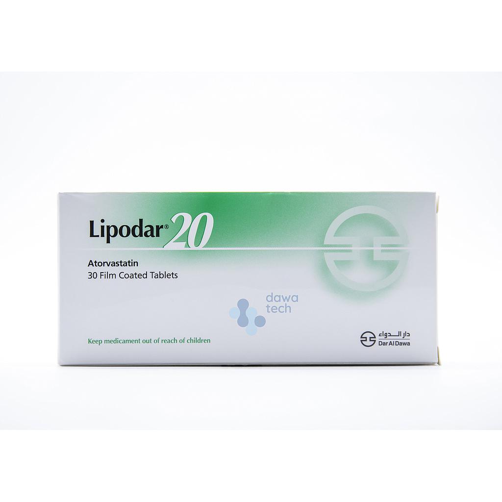 Lipodar 20 Tab 30