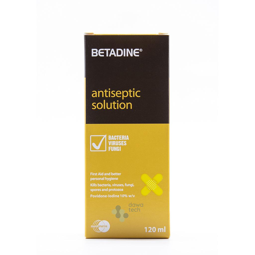 Betadine Antiseptic Solution 120ml