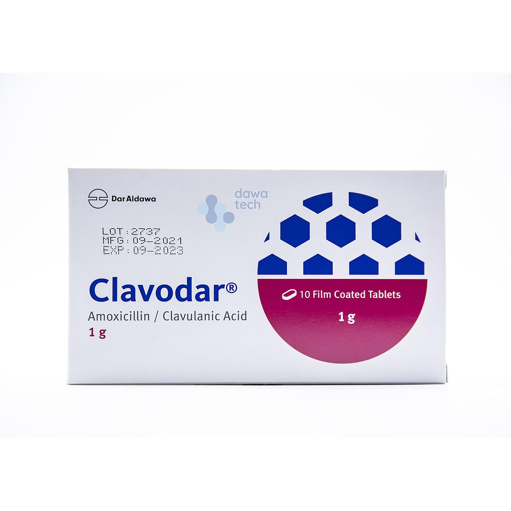 Clavodar 1g 10 Tabs