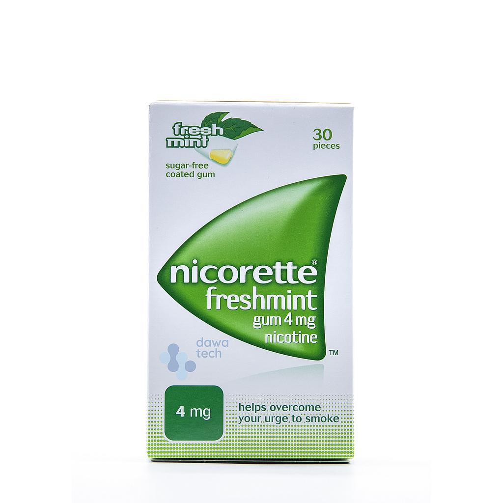 PO07484: Nicorette 4mg Gum 30cg