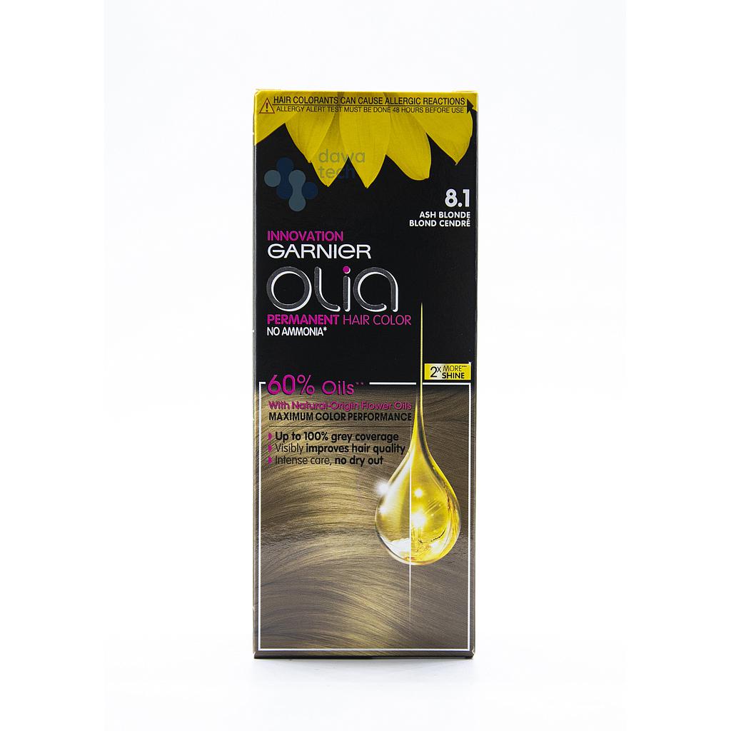 Garnier Olia Hair Colour No Ammonia Tube 8.1
