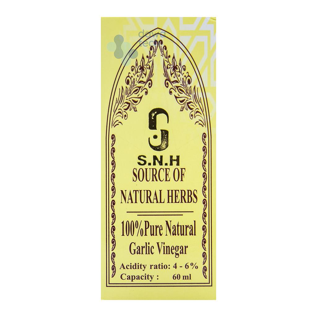 Garlic vinger 60 ml S.N.H.