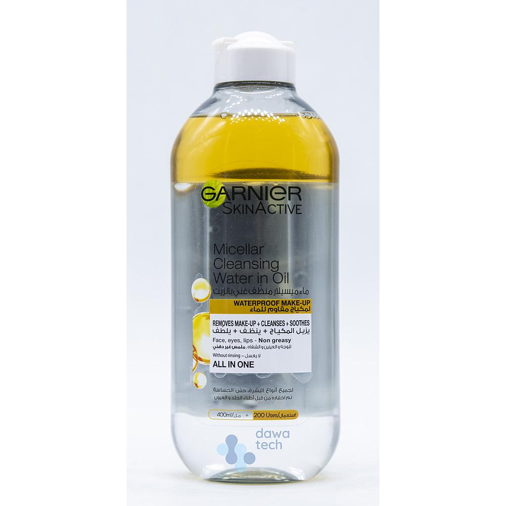 PO07604: Garnier Skin Active Cleansing Water In Oil 400ml