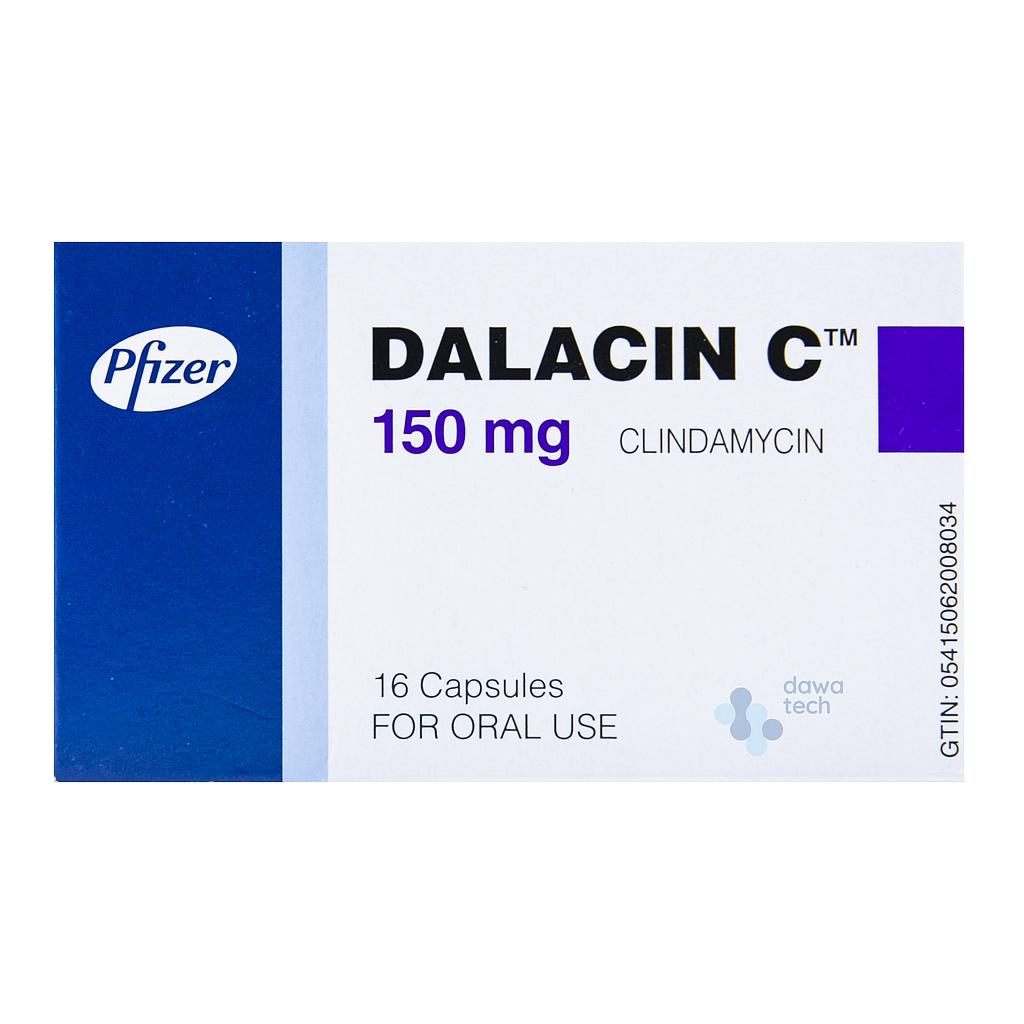 Dalacin C 150mg Caps 16'S