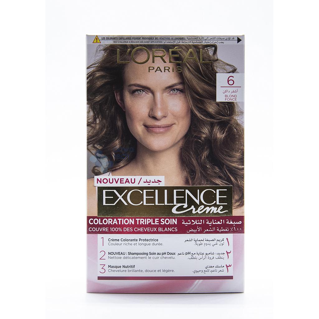 Excellence Hair Colour 6