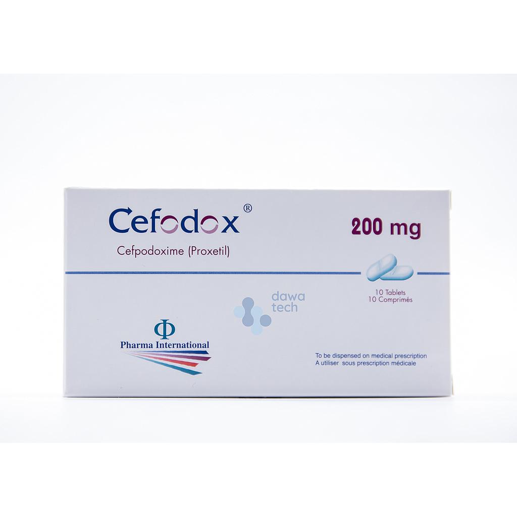 Cefodox 200mg Tab 10'S