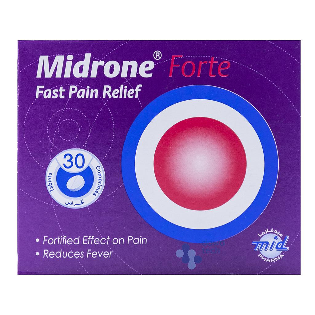 Midrone Forte Tabs 30'S