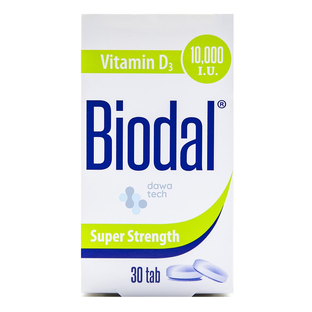 Biodal 10000 I.U. 30 tab