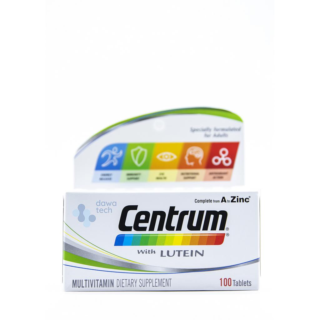 PO07637: Centrum With Lutein 100 tab
