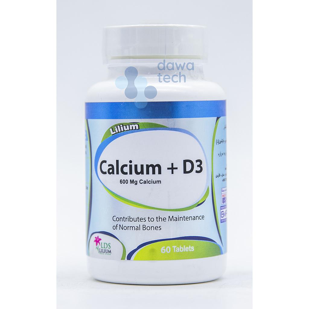 Lilium Calcium + D3 60 Tab