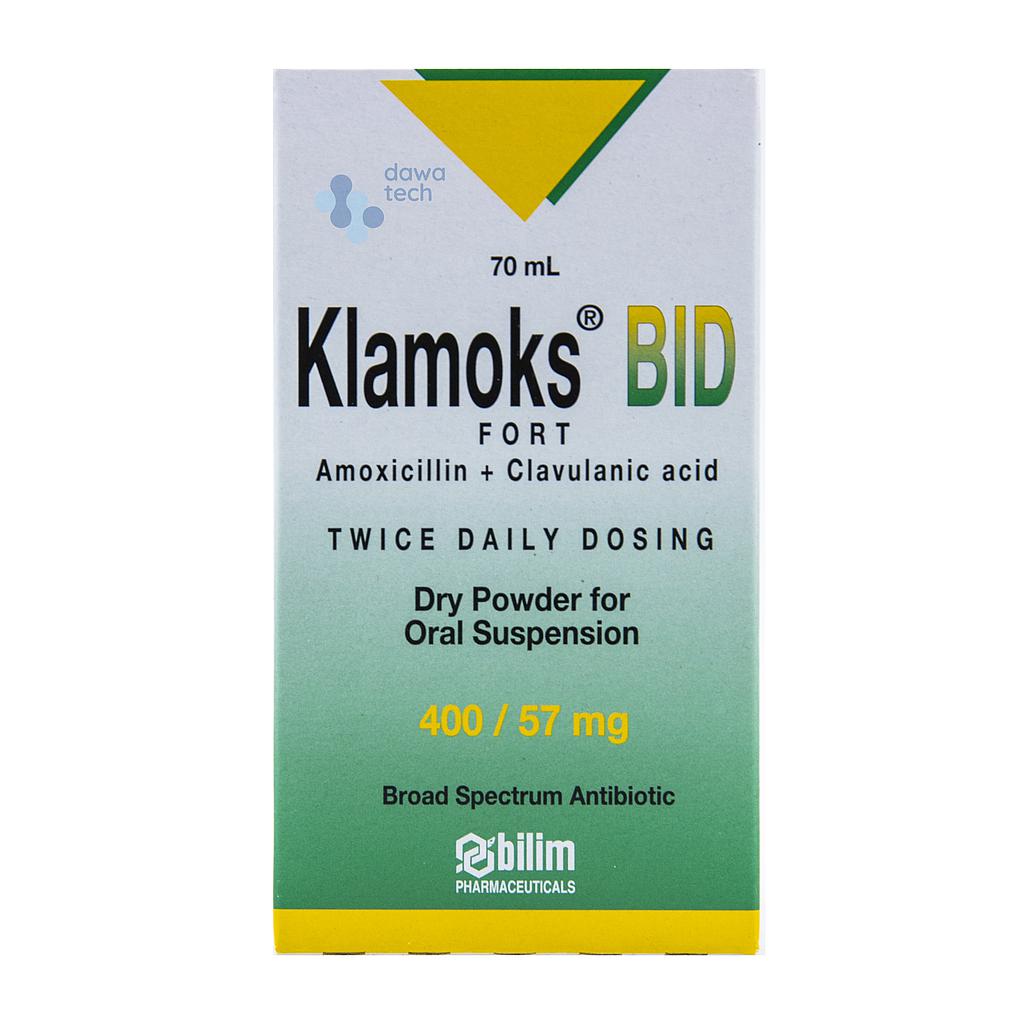 Klamoks BID 400/57mg 70ml