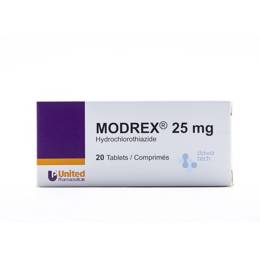 PO05463: Modrex 25mg Tabs 20'S (Pack)