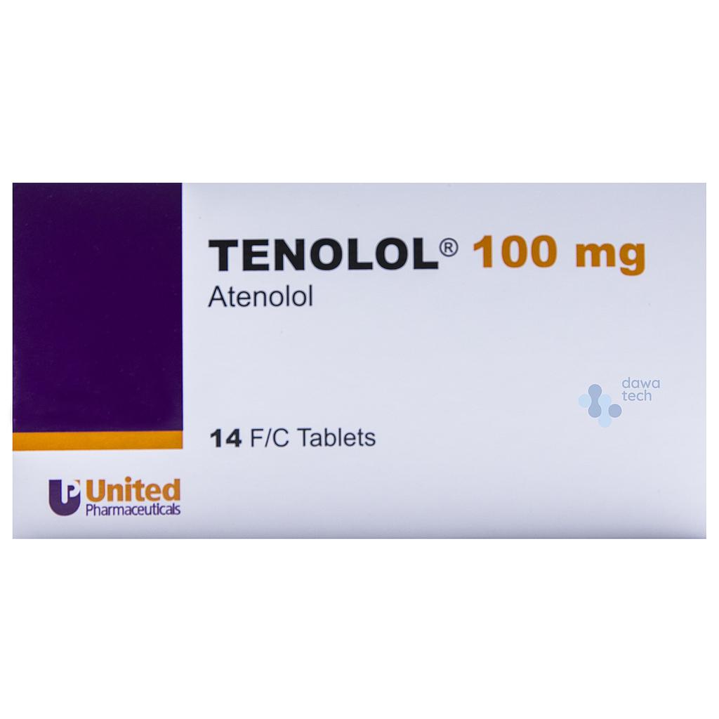 Tenolol 100mg Tabs 14'S
