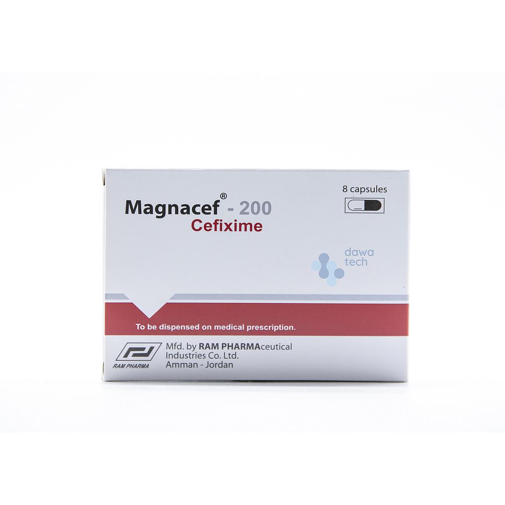 Magnacef  200mg Cap 8'S