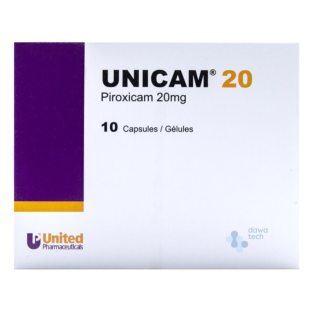 Unicam 20mg Caps 10'S