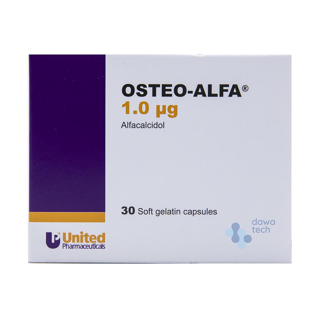 Osteo Alpha 1.0 Mcg Caps 30'S