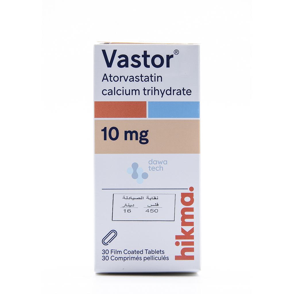 Vastor 10mg Tabs 30s