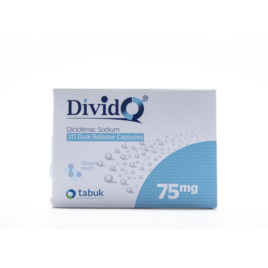 Divido Dual Realease Cap 75mg 20'S