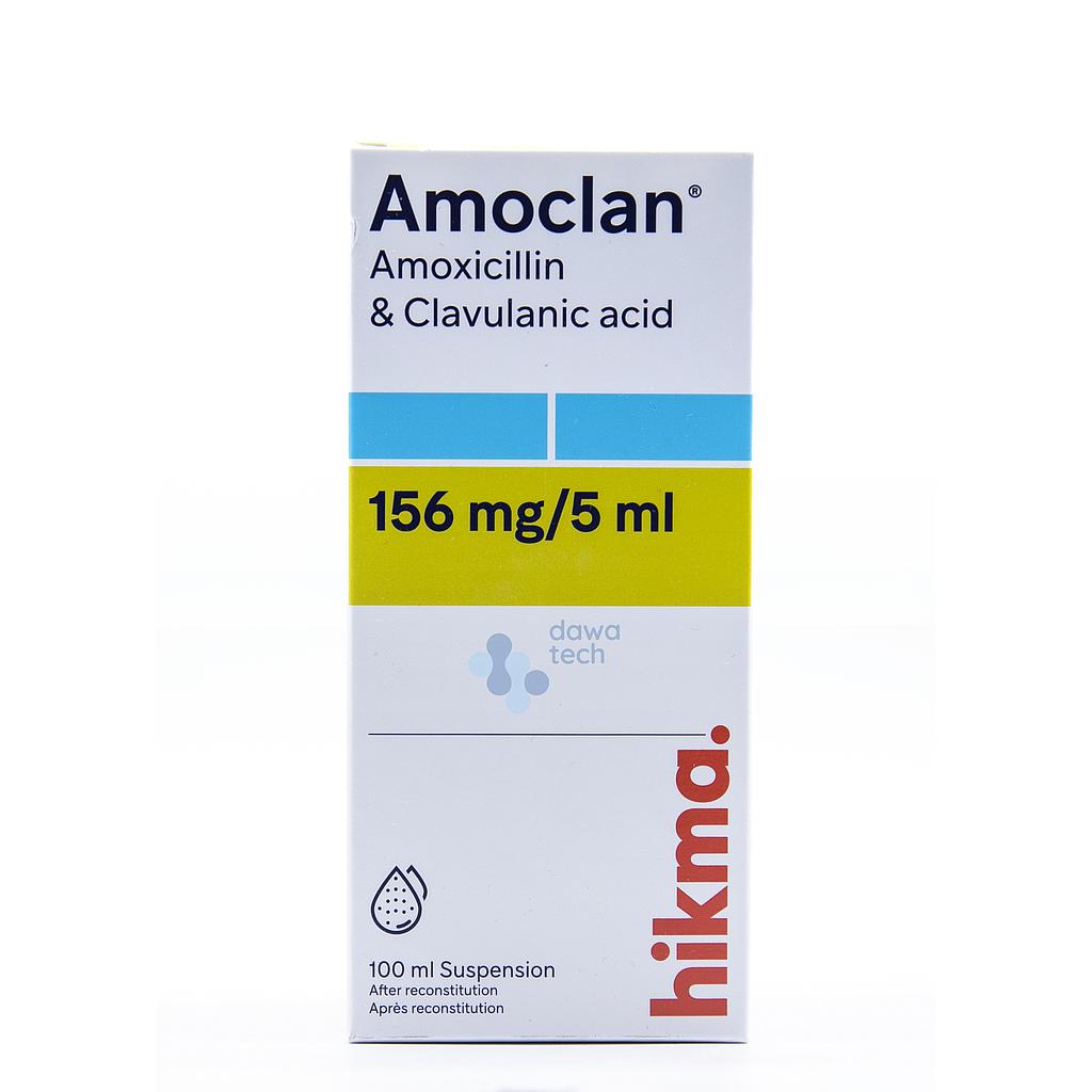Amoclan 156mg Syrup 100ml