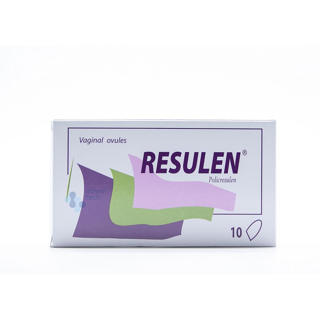 Resulen Vaginal Ovules 10