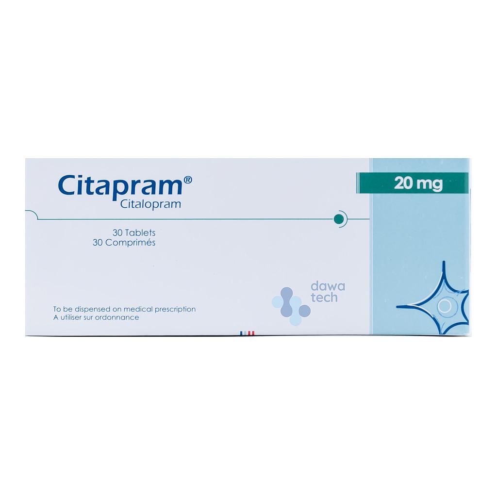 Citapram 20mg 30tab