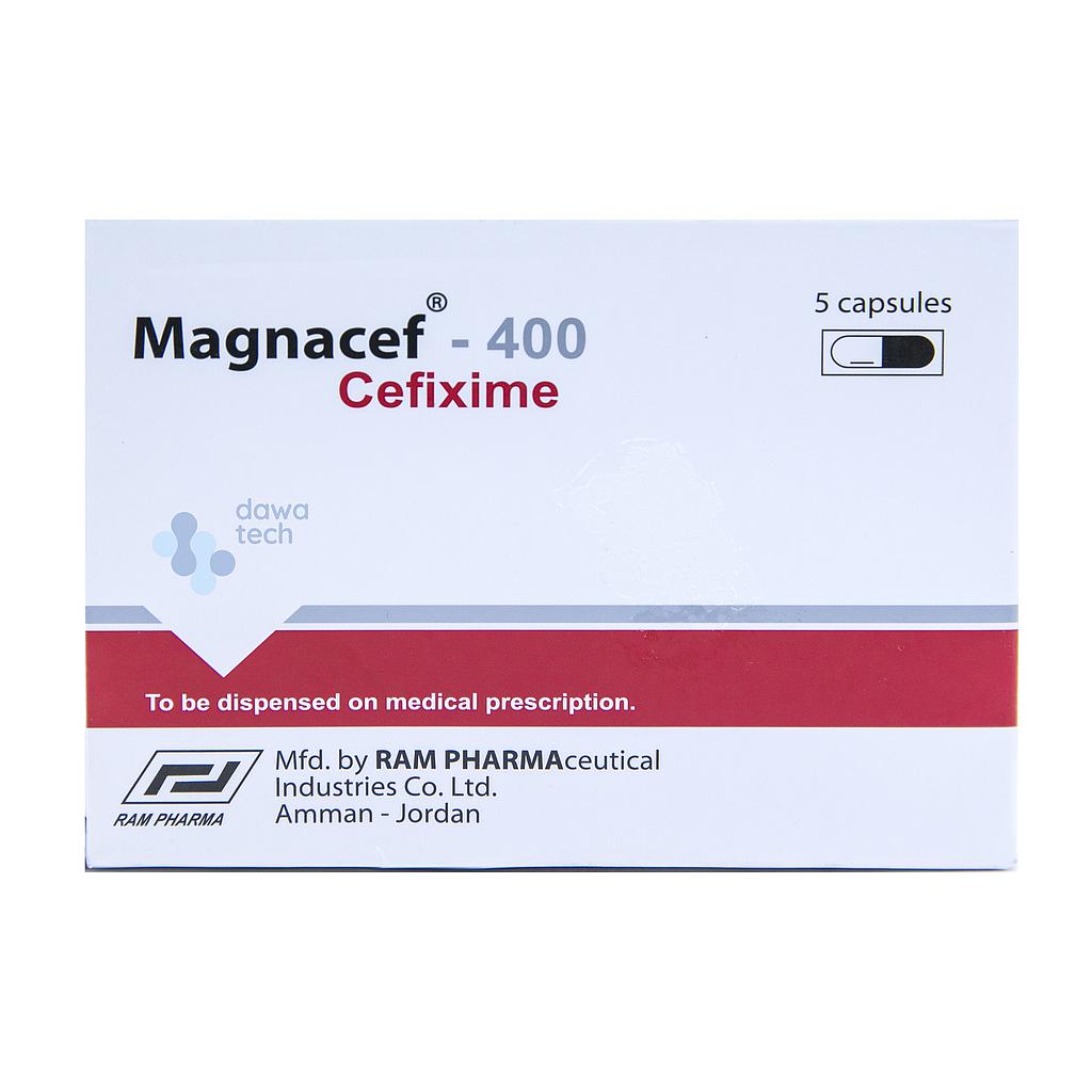 Magnacef 400mg  Cap 5'S