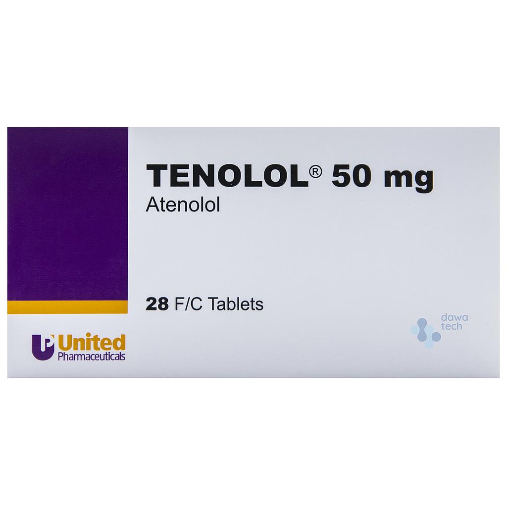 Tenolol 50mg Tabs 28'S