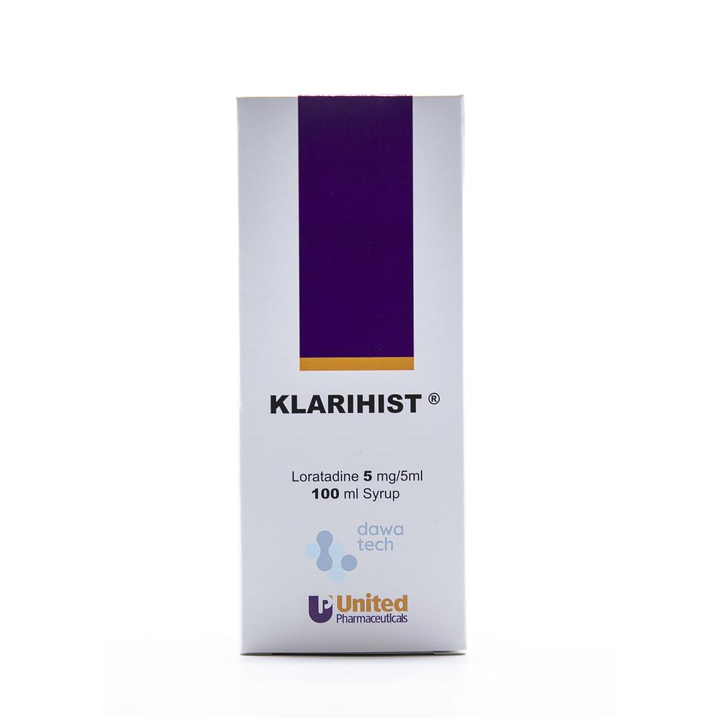 PO06146: Klarihist 5mg/5ml Syrup 100ml