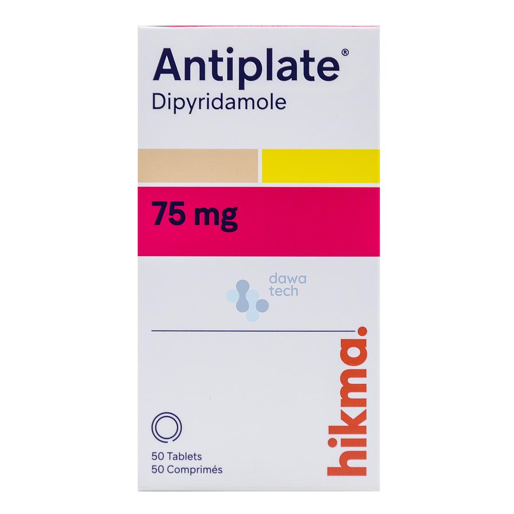 Antiplate 75mg Tab 50'S