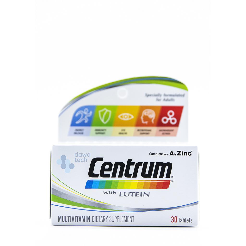 PO07569: Centrum with lutein 30tab