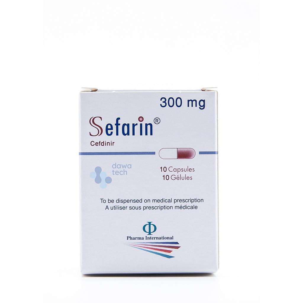 Sefarin 300mg Cap 10'S