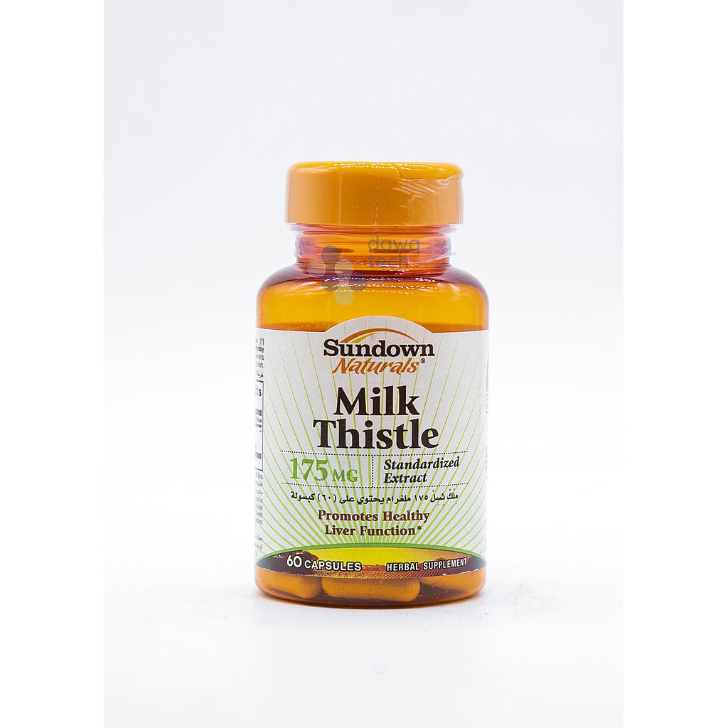 sun down milk thistle 175mg 60cap