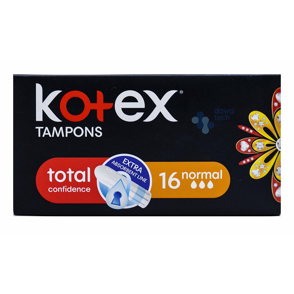 kotex ultrasorb tampons normal