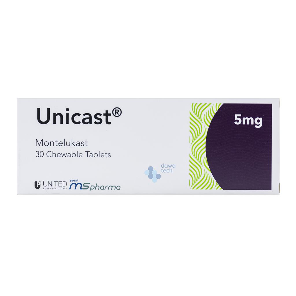Unicast 5mg Chewable Tab