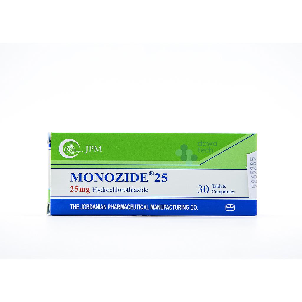 Monozide 25mg Tab 30'S