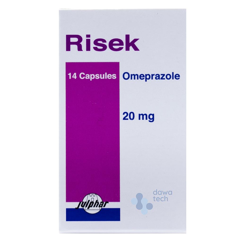 Risek 20mg Caps 14'S