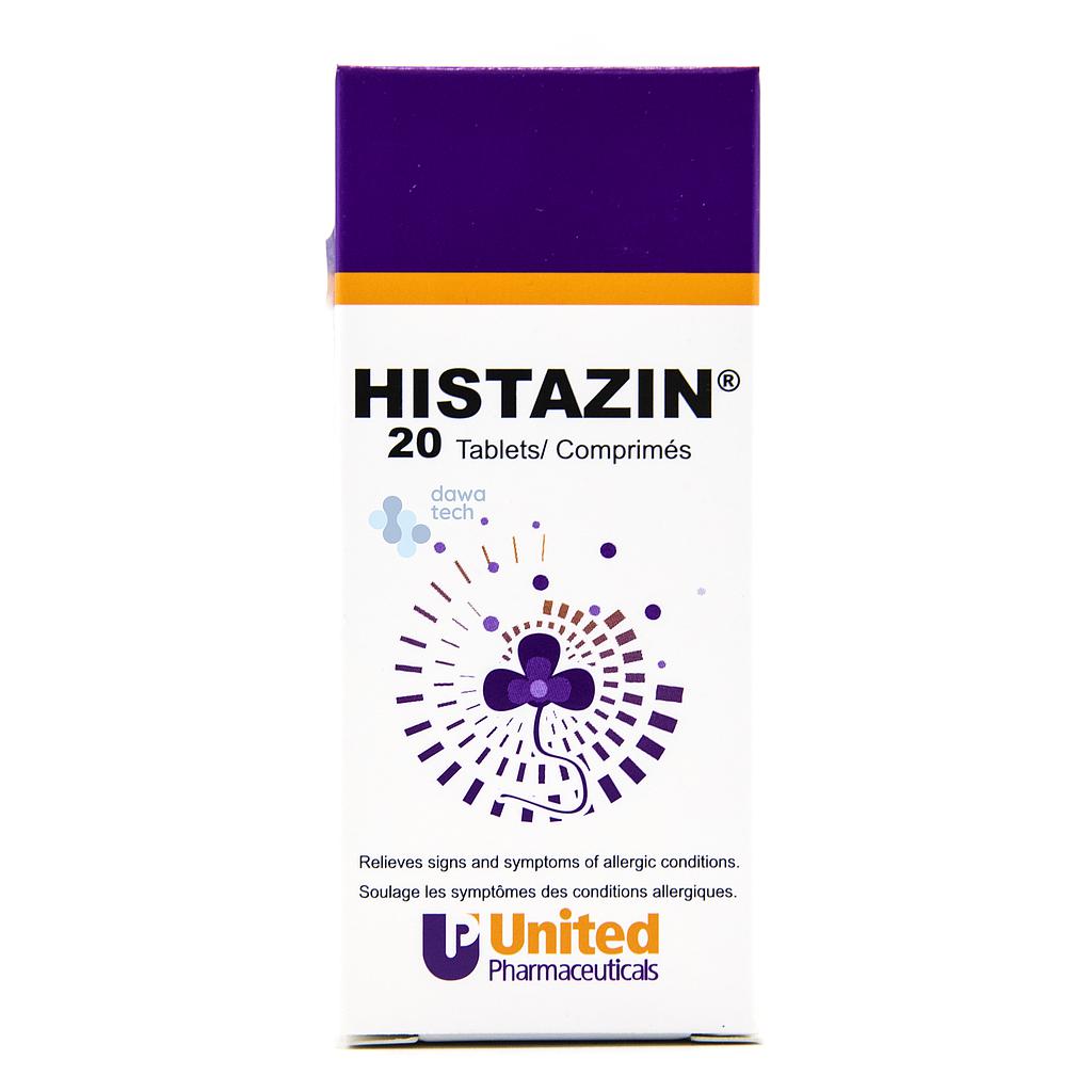 Histazin 25mg Tabs 20'S