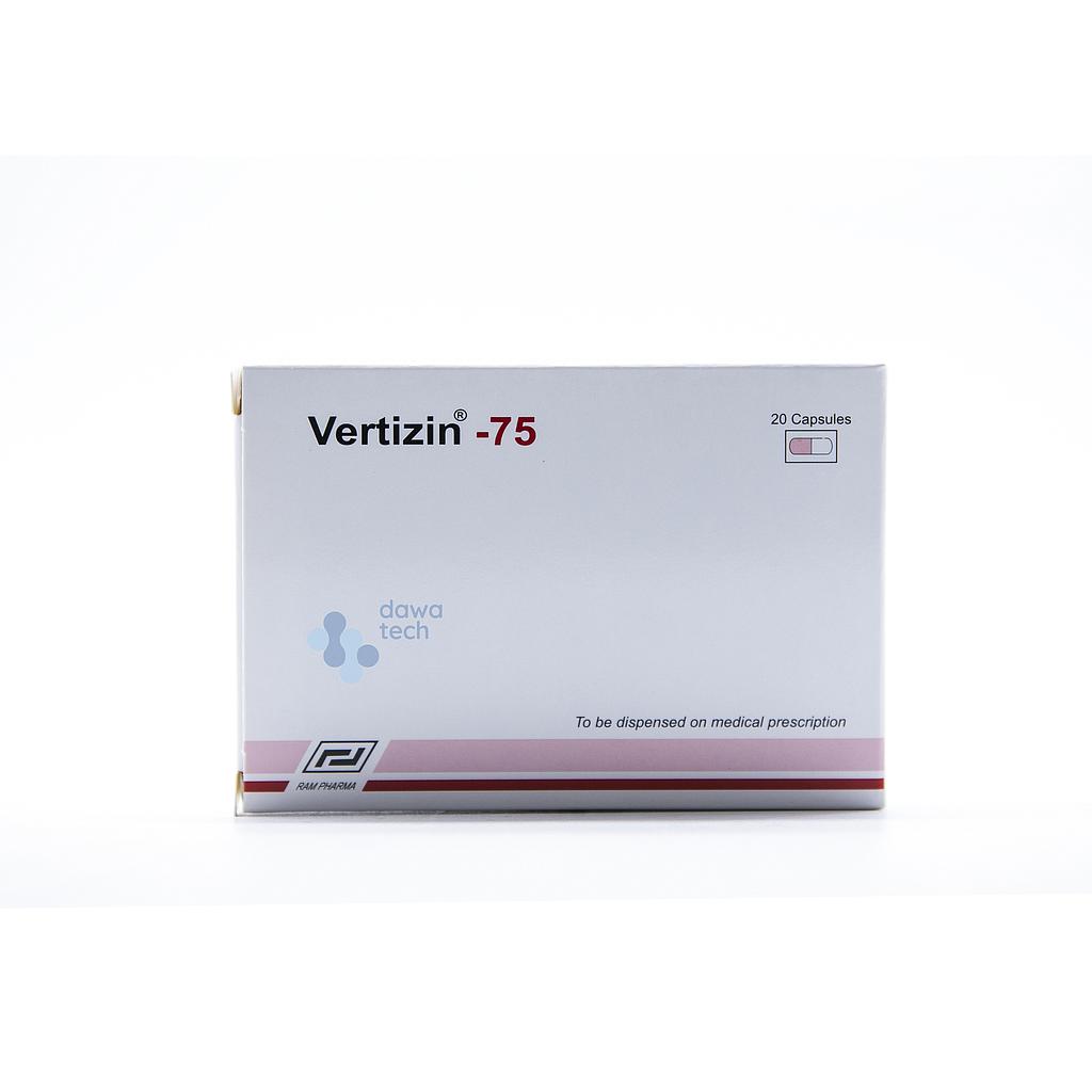 Vertizin- 75 Mg, 20 Tabs