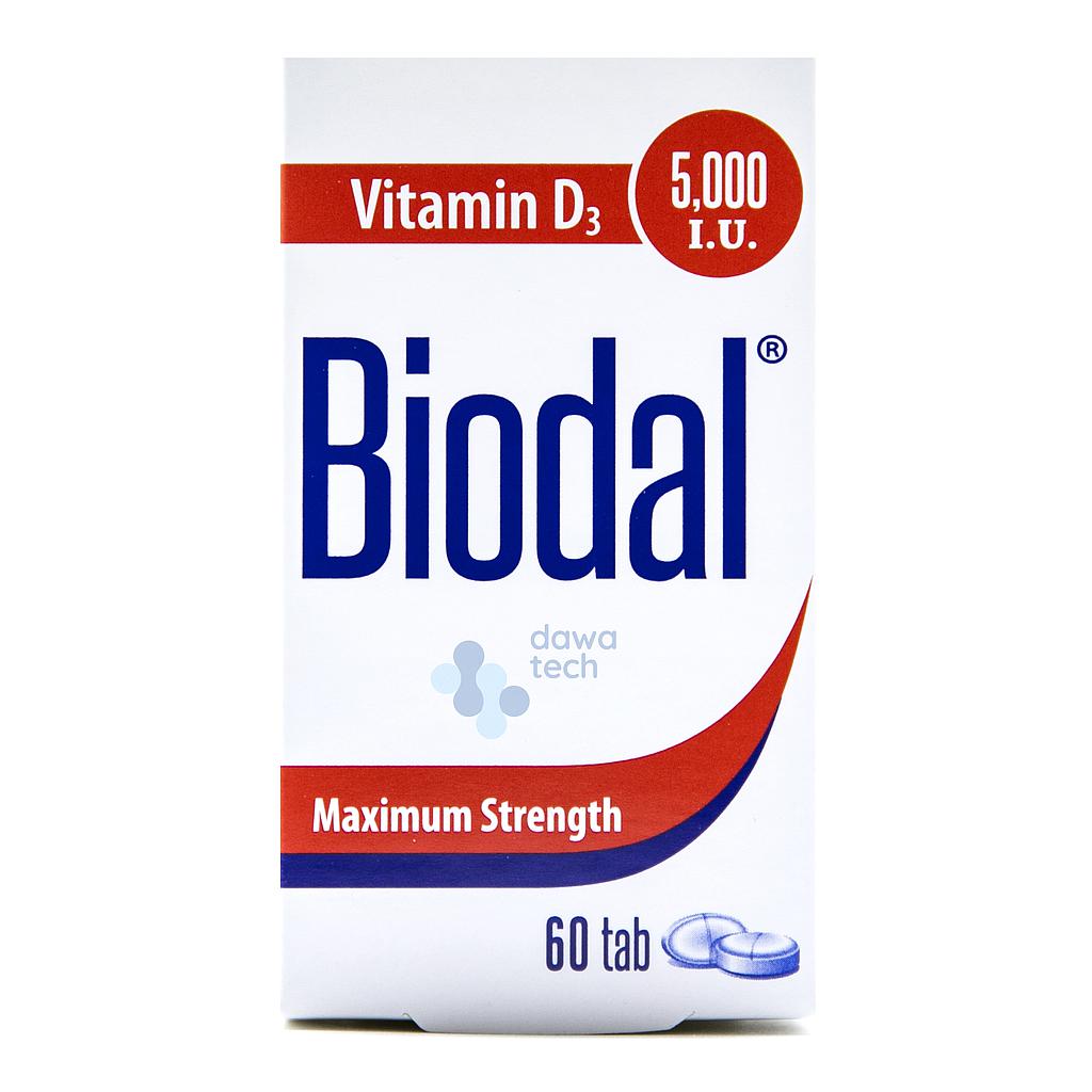 Biodal 5000 I.U. 60 tabs