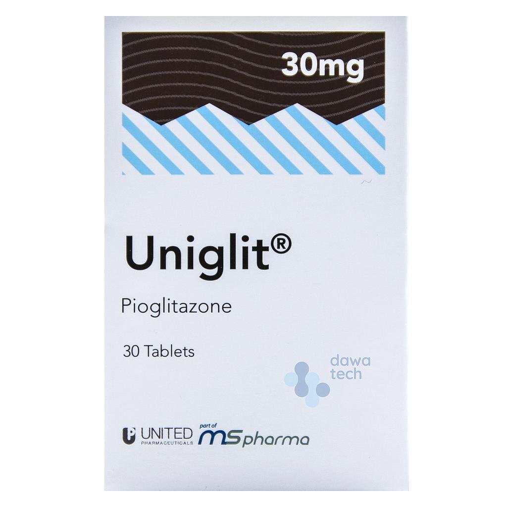 PO06125: Uniglit 30mg Tab 30'S