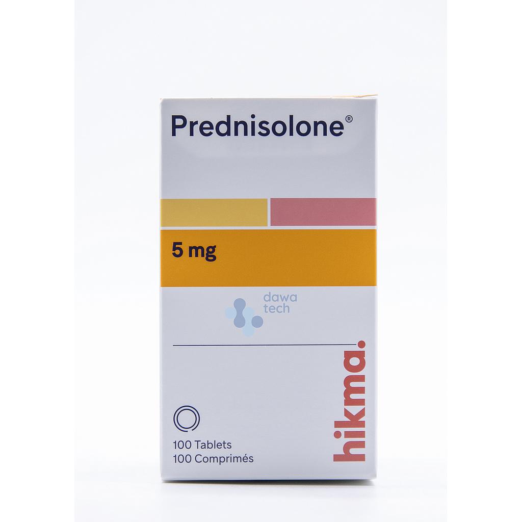 Prednisolone 5mg 100tab.