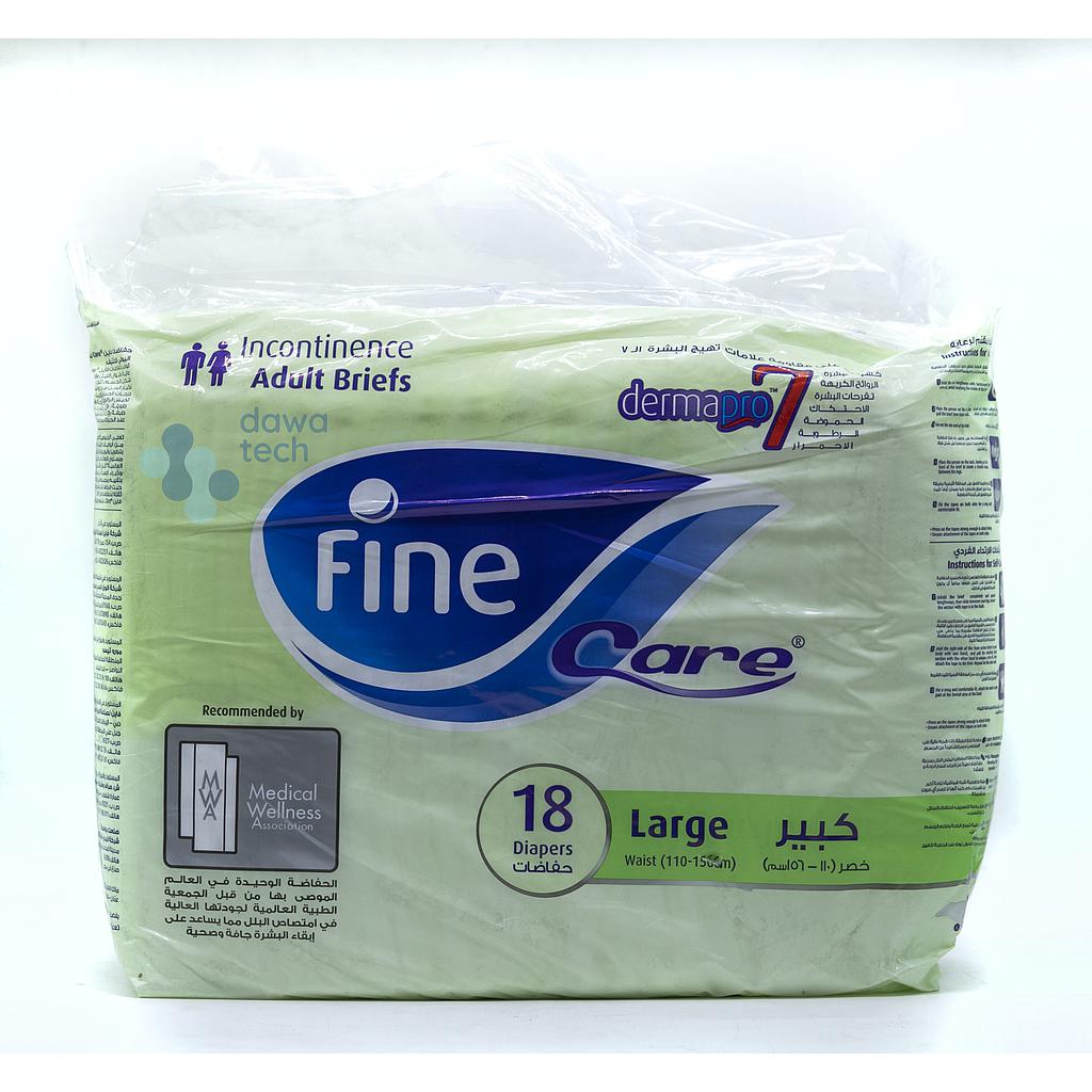 Fine Care Adult Large 18's