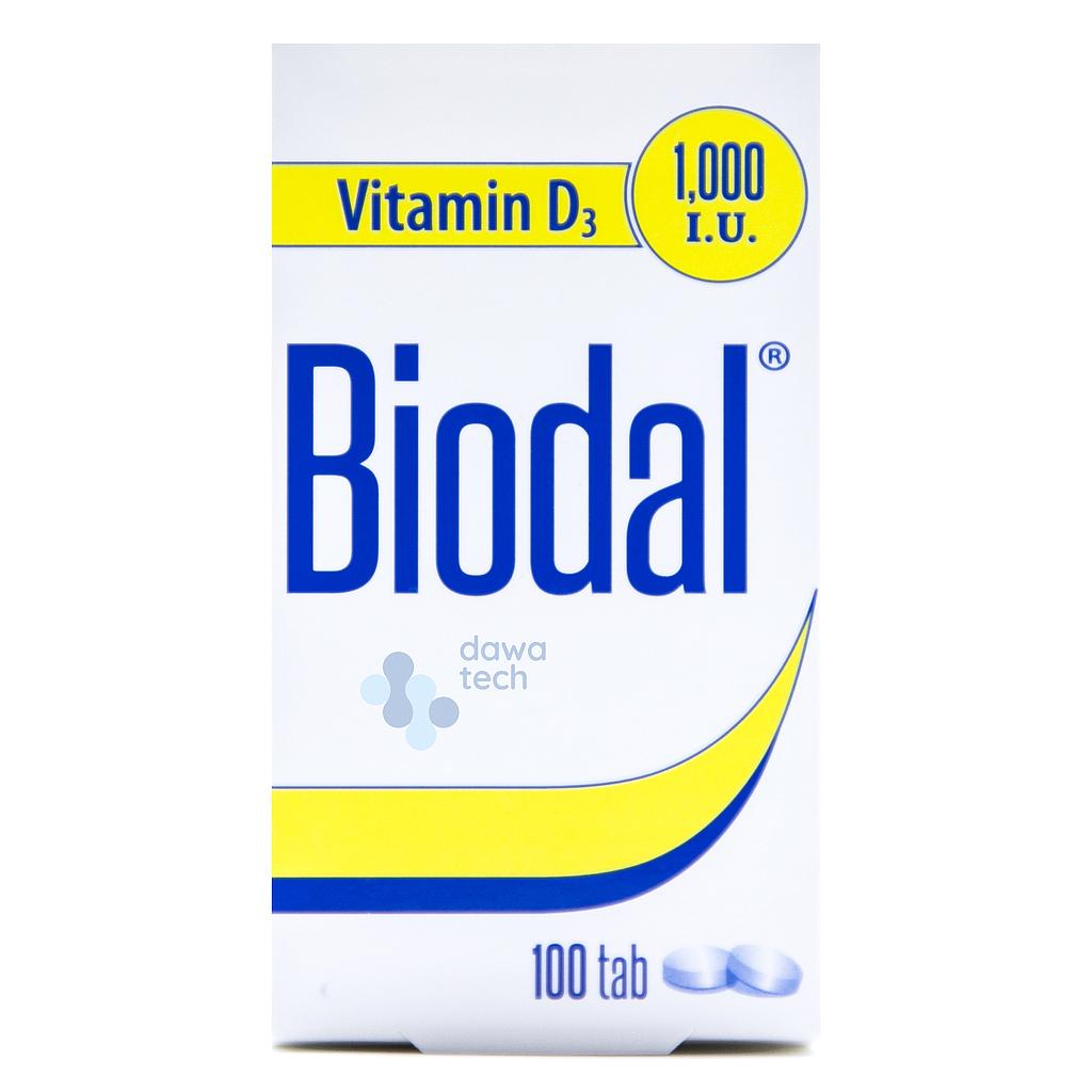 Biodal 1000 I.U. 100 tab