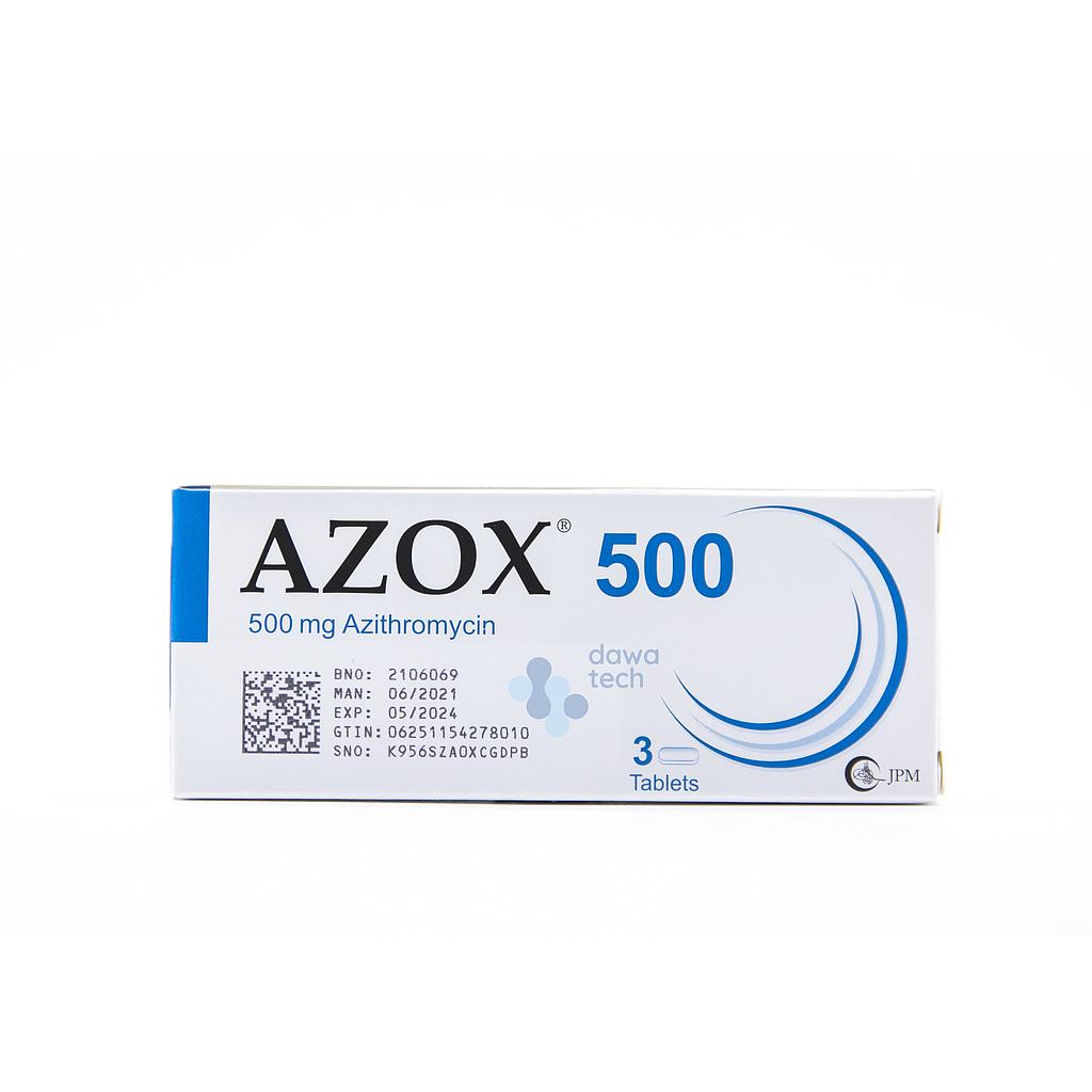 Azox 500mg Cap. 3'S