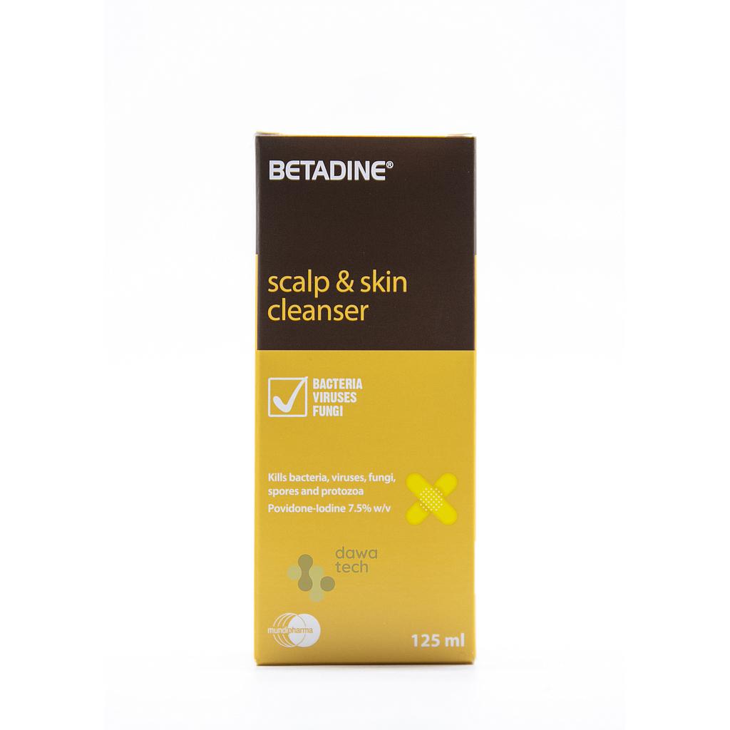 Betadine Scalp &amp; Skin Cleanser 125ml