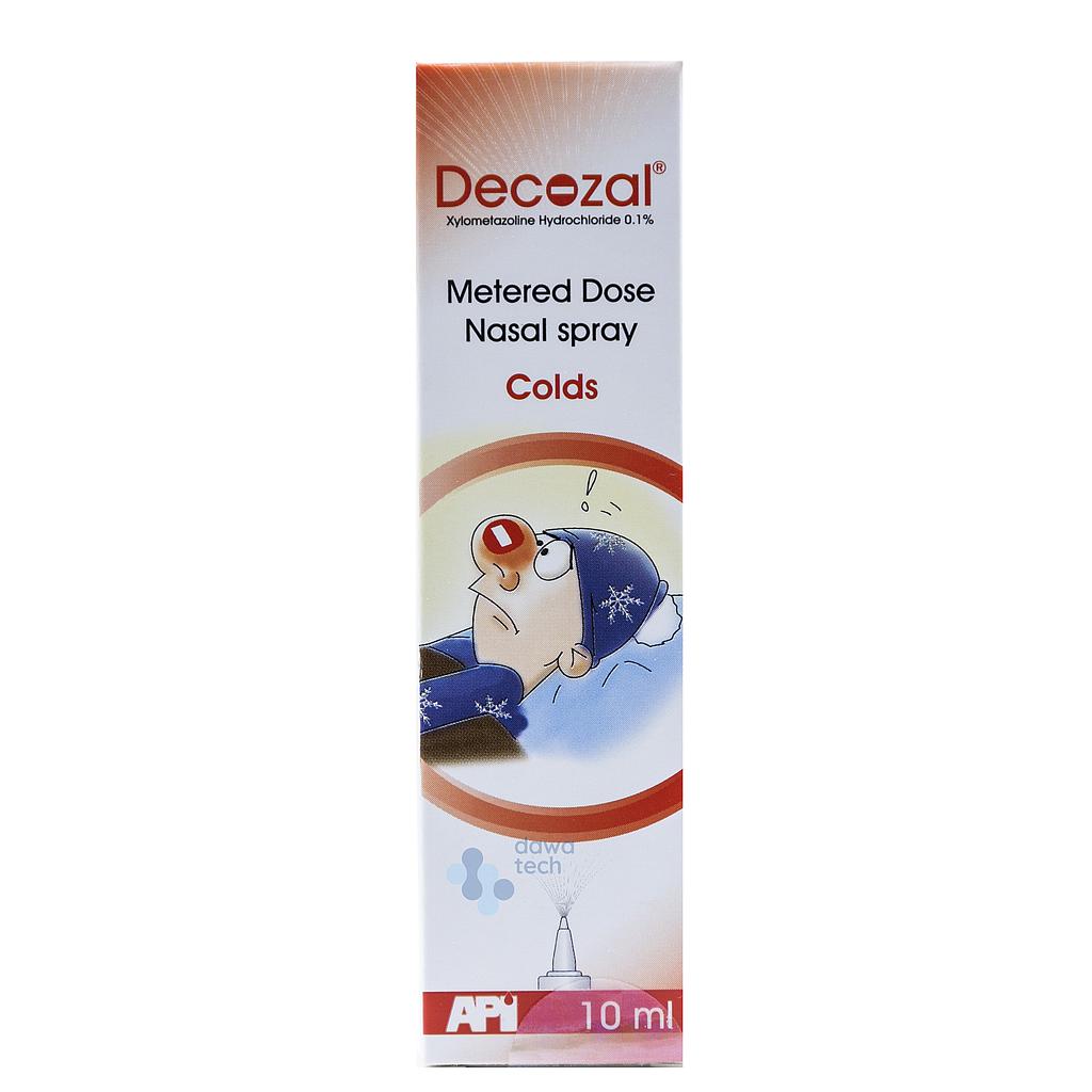 Decozal 0.1 % Colds Adults 10 ml