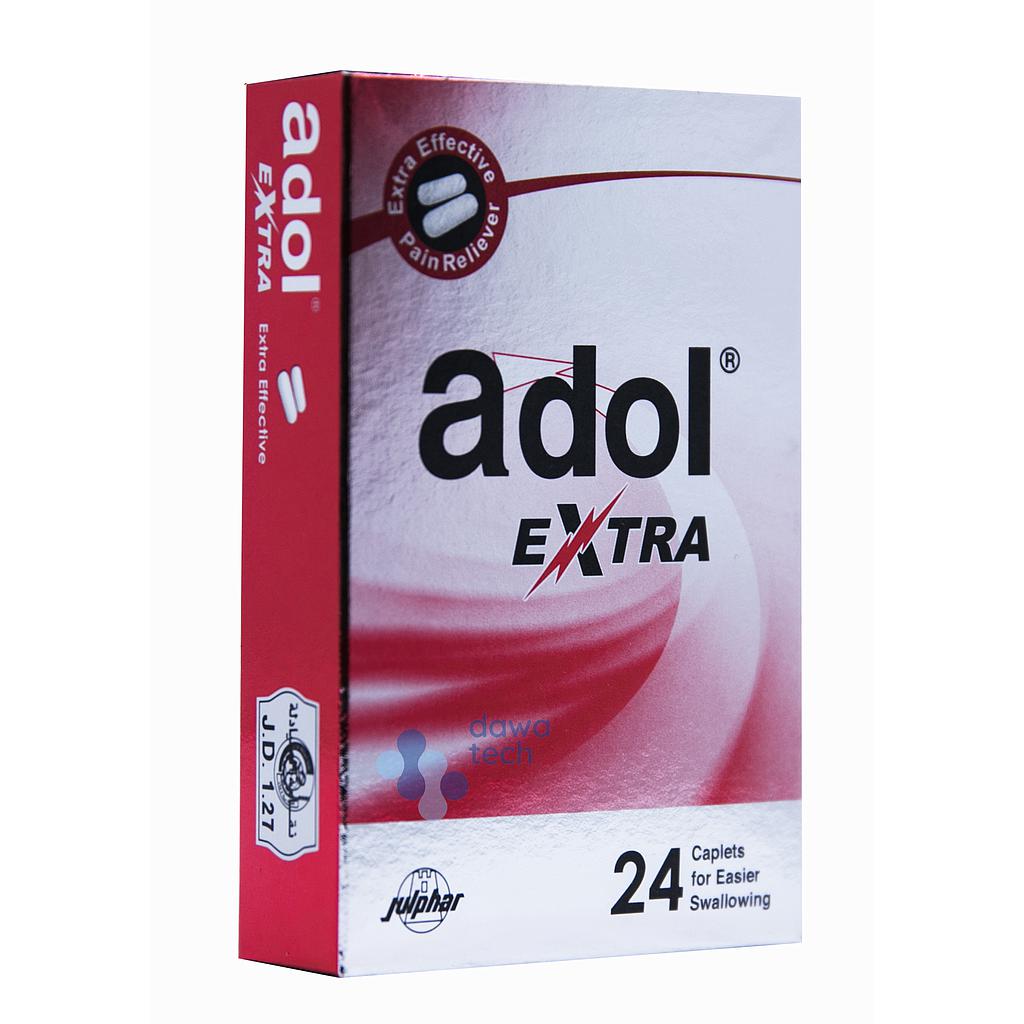 Adol Extra Caplet 24'S